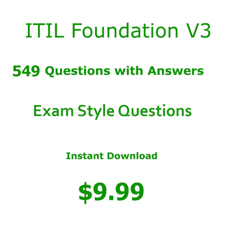 Exam ITIL-4-Foundation Simulations