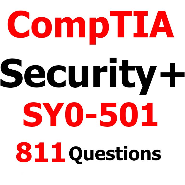 CompTIA Security+ SY0-501 – 811 Questions and Answers – ITIL foundation Sns-Brigh10