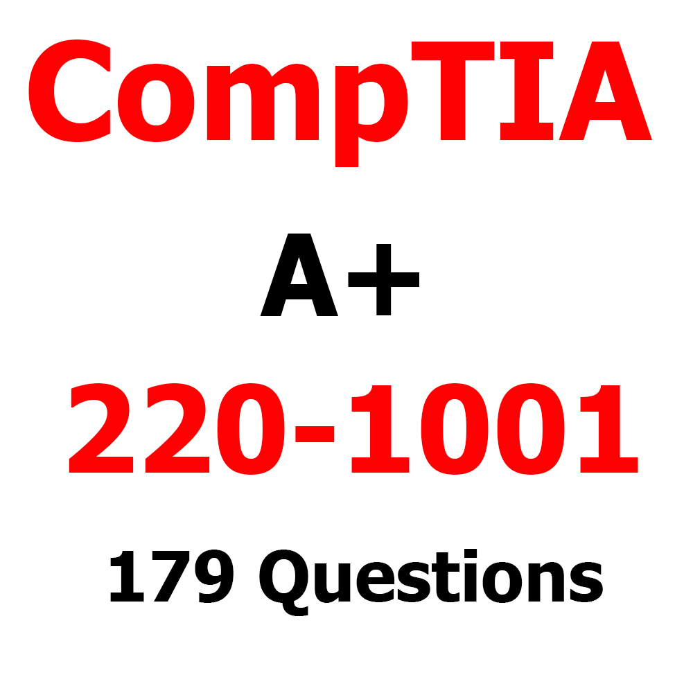 CompTIA A+ Certification Exam 220-1001 Questions and Answers – 179 Q Sns-Brigh10